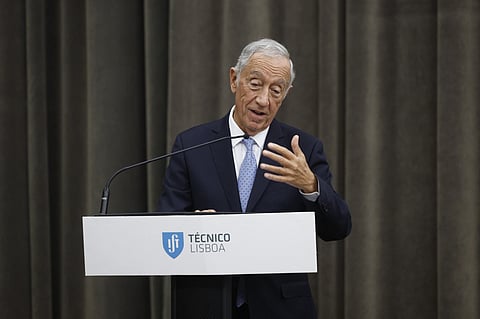 O Presidente  da República, Marcelo Rebelo de Sousa.