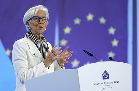 Christine Lagarde, presidente do Banco Central Europeu. 