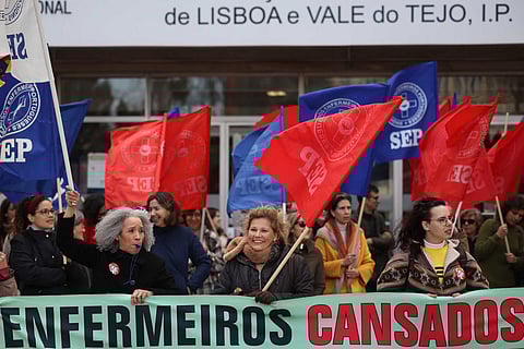 Enfermeiros do Hospital de Vila Franca de Xira em greve esta quinta-feira