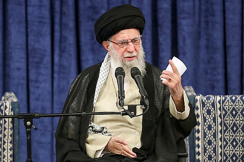 Líder supremo do Irão, o ayatollah Ali Khamenei