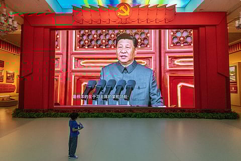 O presidente Xi Jinping parece estar tranquilo com os recentes problemas da China no mercado.