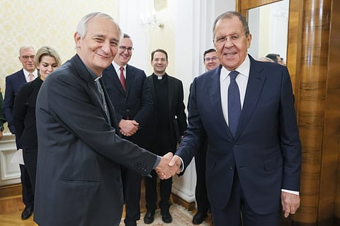 Enviado do Papa recebido pelo MNE russo em Moscovo