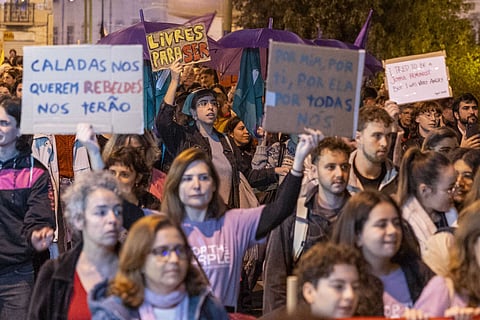 Centenas exigiram na rua fim da violência de género