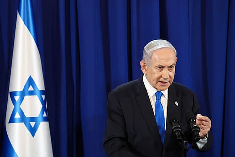 O primeiro-ministro israelita, Benjamin Netanyahu