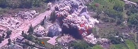 Veja o vídeo. Rússia utiliza pela primeira vez bomba aérea de três toneladas