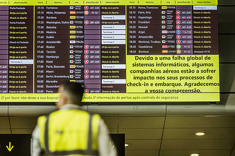 O aeroporto Humberto Delgado, em Lisboa, não foi exceção.