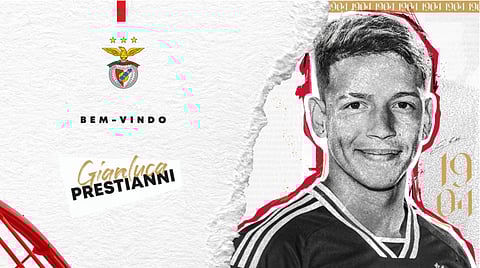 Benfica oficializa a contratação de Prestianni