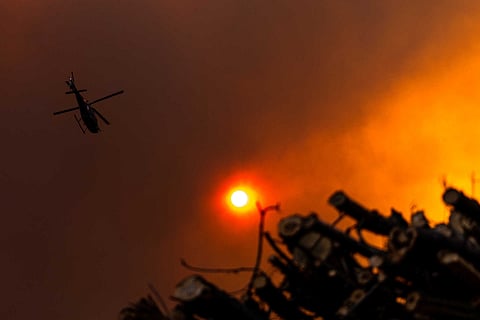 Cerca de 1.700 hectares ardidos no planalto de Monforte