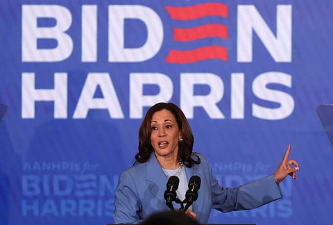 A vice-presidente dos Estados Unidos, Kamala Harris