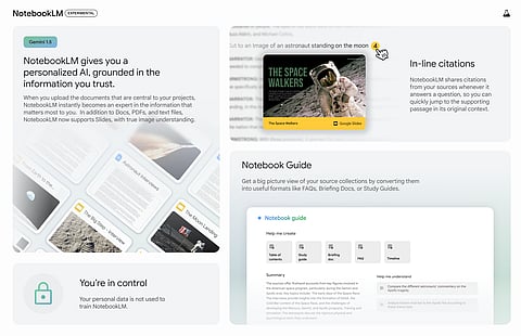 O "bloco de notas" da Google que faz resumos, interpreta fotos e responde a perguntas agora está em português