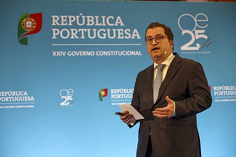 Joaquim Miranda Sarmento, ministro das Finanças.