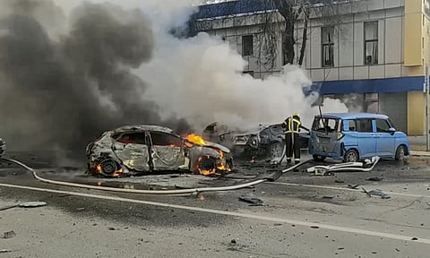 Pelo menos 14 pessoas morreram na cidade russa de Belgorod.
