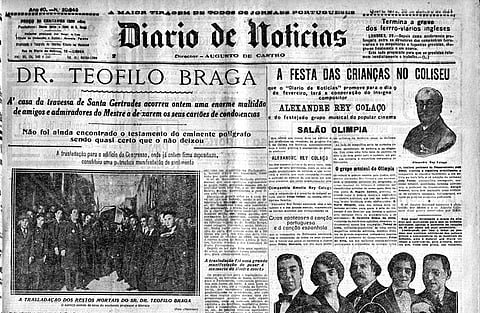 Aconteceu em 1924: A morte de Teófilo Braga