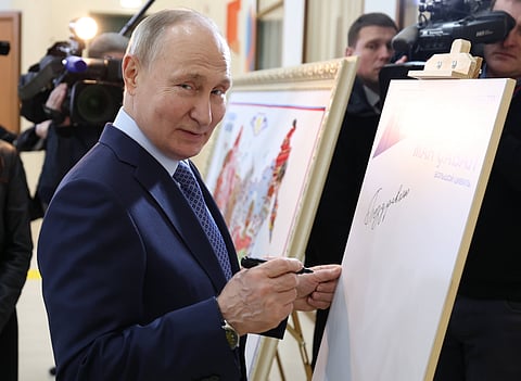 Putin elogia soldados na frente de batalha e rearmamento da Rússia