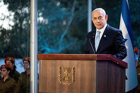 O Primeiro Ministro de Israel, Benjamin Netanyahu