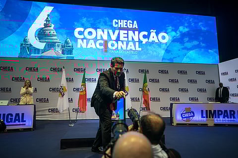 André Ventura na Convenção Nacional do Chega
