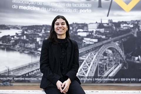 Rita Ribeiro é estudante do 6.º ano de Medicina e presidente da Associação Nacional dos Estudantes de Medicina.