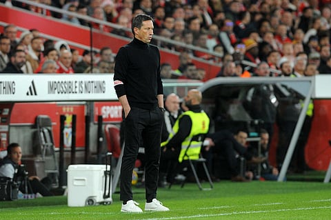 Roger Schmidt, treinador do Benfica.