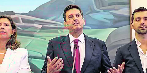 Rui Rocha afirma que, tal como o Governo, a IL ainda não sabe como votará o Orçamento do Estado.
