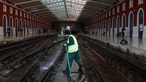 Estação de Santa Apolónia. ANTÓNIO PEDRO SANTOS/LUSA