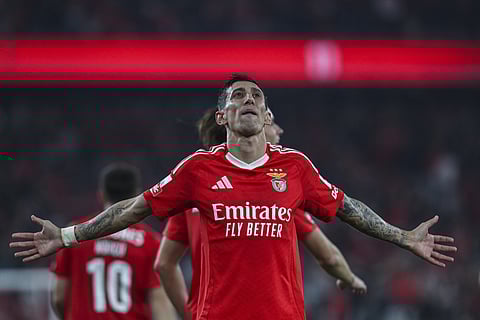 Não é ilusão estatística. “Di María rende muito mais com Bruno Lage"