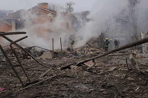 Rússia atingiu duas centrais energéticas no sul da Ucrânia
