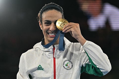 Imane Khelif foi campeã em Paris, apesar da polémica