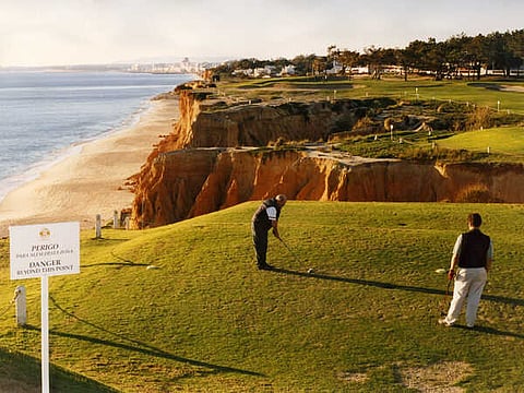 O Algarve é o principal destino de golfe do país.
