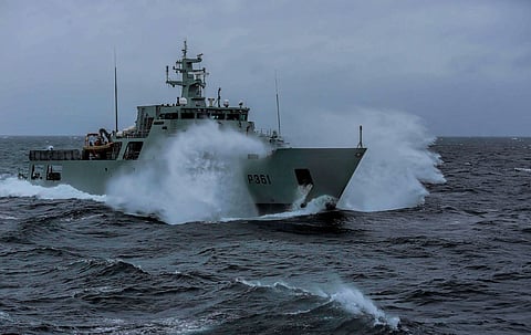 Marinha acompanhou passagem de navio de investigação russo por águas portuguesas