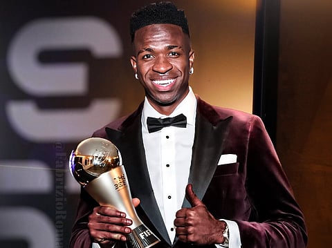 Vinicius Júnior vence o The Best e Rúben Dias no melhor onze do ano