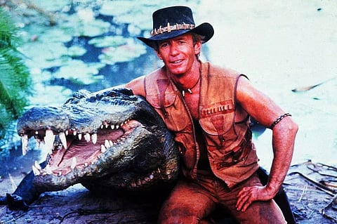 Morreu o crocodilo do filme Crocodile Dundee. Teria mais de 90 anos
