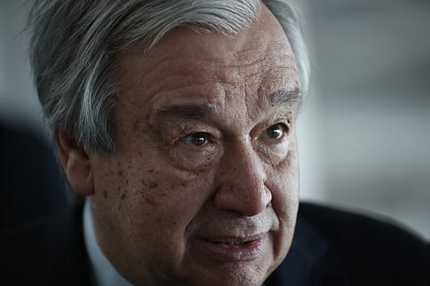 António Guterres.