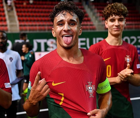 "Fui apanhado desprevenido". Lúcio Rocha eleito o melhor jovem jogador de futsal do mundo