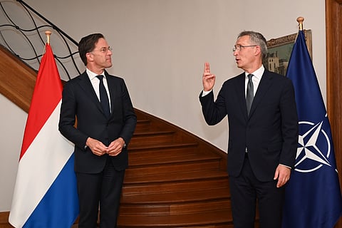 Rutte irá herdar de Stoltenberg a gestão da NATO sobre a guerra da Ucrânia e, talvez, a presença de Donald Trump.