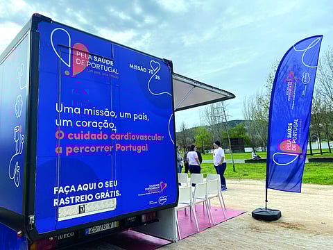 Manhã desportiva com paragem para medir tensão arterial