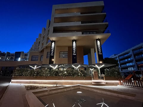 Entrada do restaurante Real Marina Hotel & Spa.