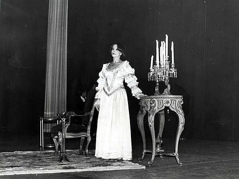 Graça Lobo em 1981.