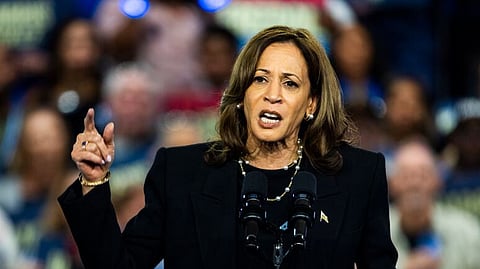 Kamala Harris, candidata derrotada nas últimas presidencias dos EUA, diz que ainda não terminou.