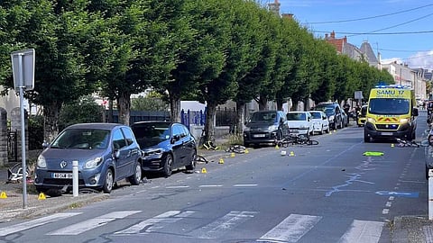 12 crianças atropeladas quando andavam de bicicleta em França. Há três feridos graves