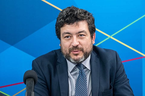 O vice-presidente da bancada socialista, Pedro Delgado Alves