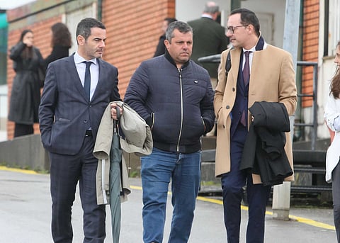 Nuno Ribeiro (ao centro).