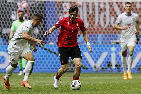 Khvicha Kvaratskhelia, avançado da Geórgia.