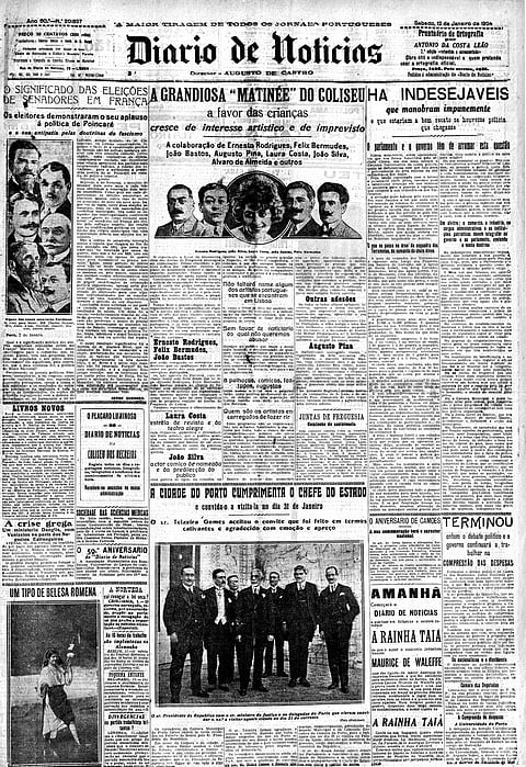 Aconteceu em 1924: A grandiosa "matinée" no Coliseu