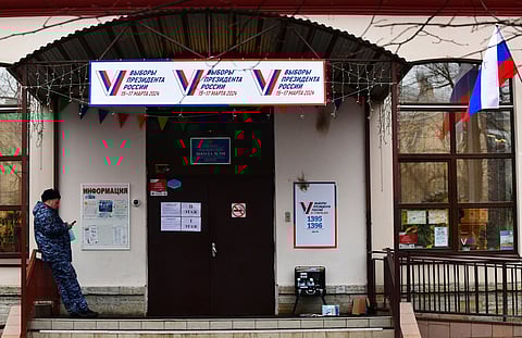 Hoje é o primeiro dia da votação presidencial da Rússia.