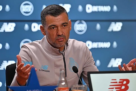 Sérgio Conceição, treinador do FC Porto. Pedro Granadeiro / Global Imagens
