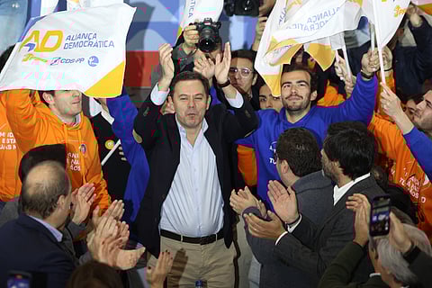Luís Montenegro em Coimbra