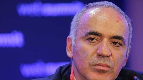 Garry Kasparov tem sido um dos opositores de Vladimir Putin.