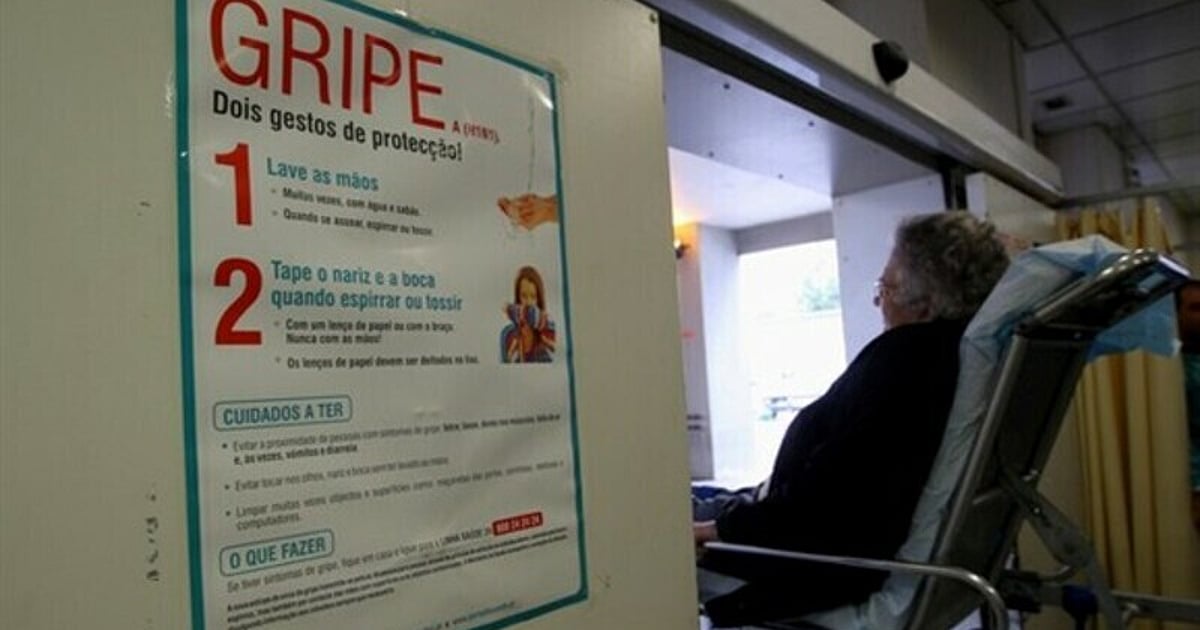 Portugal recorded 1,265 flu cases in the week of Christmas and excess mortality among the elderly
