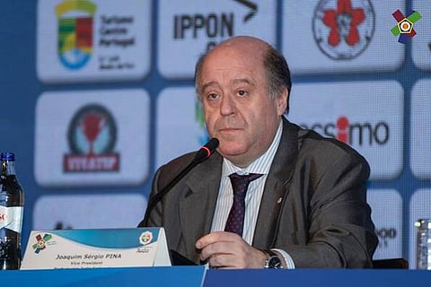 O presidente da Federação Portuguesa de Judo, Sérgio Pina