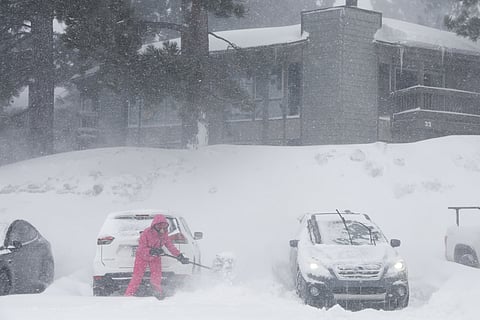 Pelo menos 6,5 milhões de pessoas em alerta na Califórnia devido às tempestades de neve